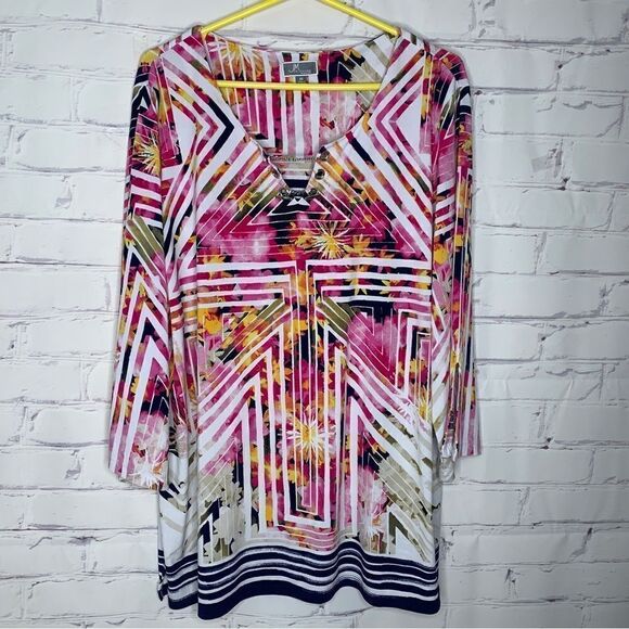 JM Collection size 3XL top - Picture 1 of 5